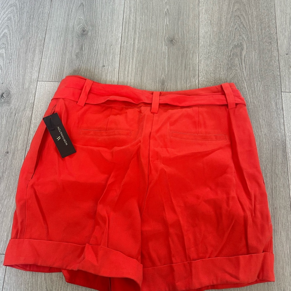 Worthington Vibrant Red Women's Shorts